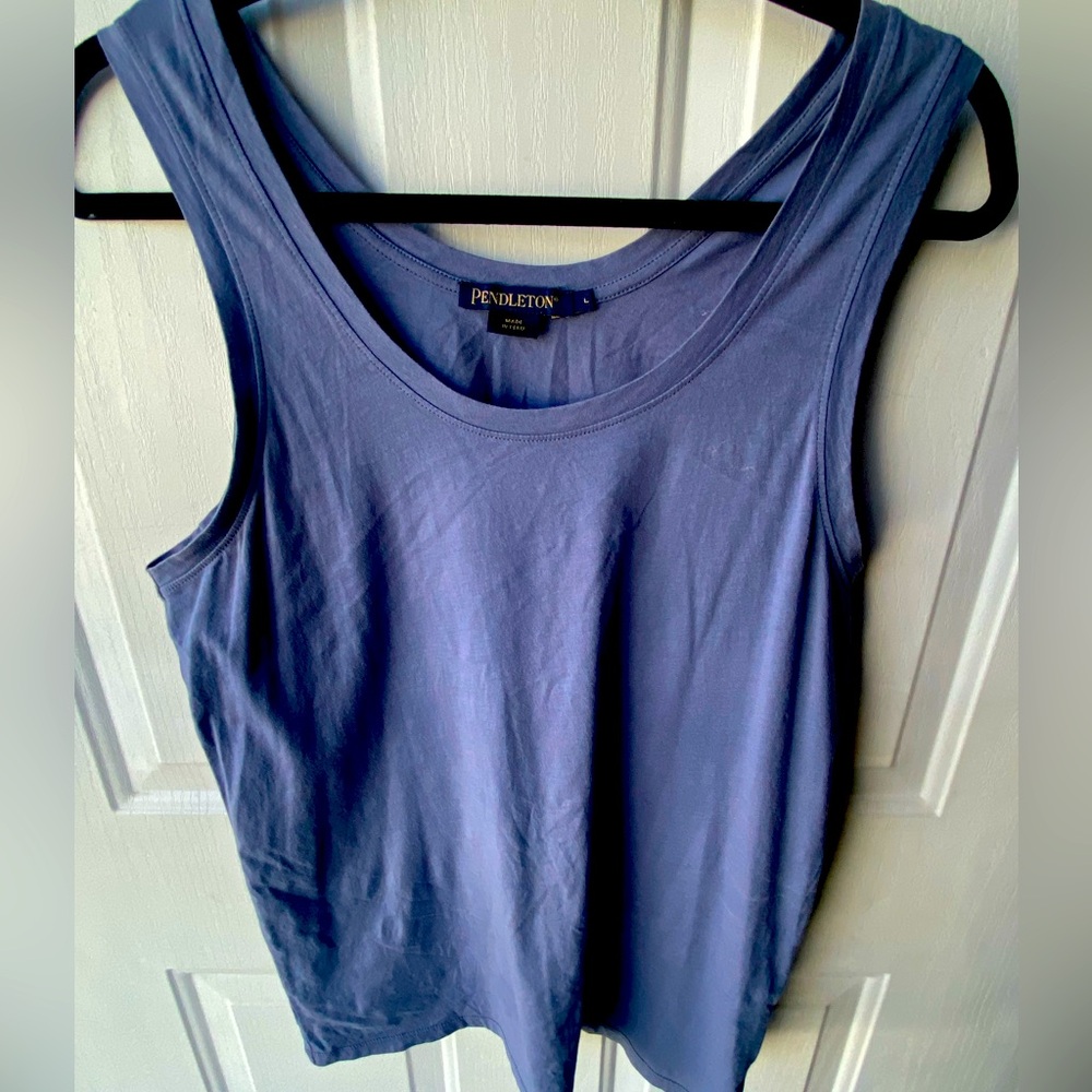 Pendleton Women's Blue Tank Top